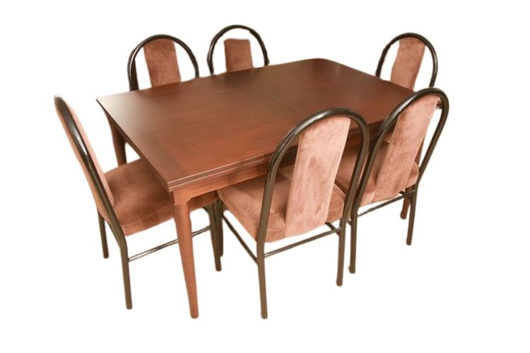 1960s Danish Modern Rosewood Extendable Dining (Table Only)