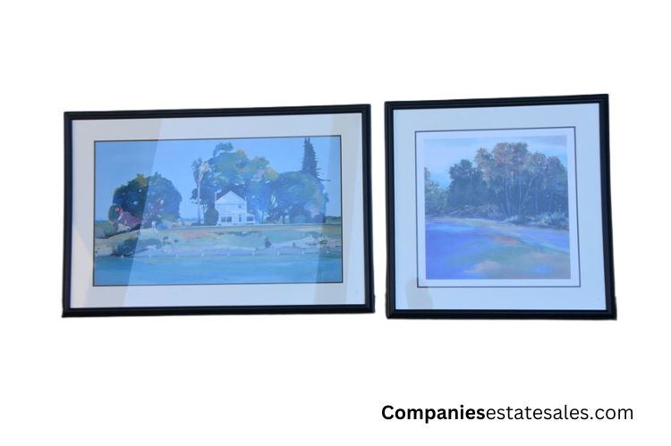 Two (2) Framed Landscape Paintings