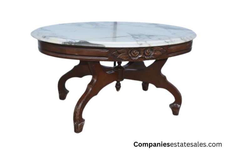 Victoria Marble Top Coffee Table