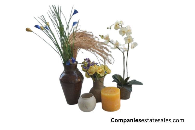 Several Vases with Flowers