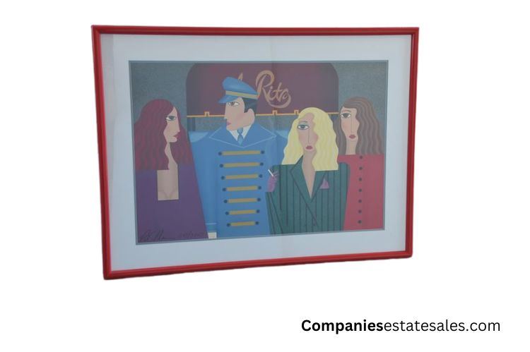 Robin Morris, the Ritz Framed Print