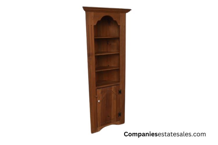 Pine Corner Cabinet