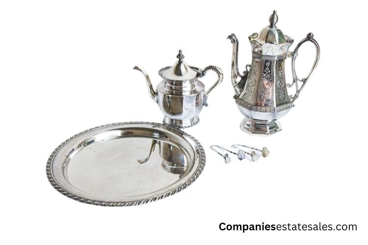 1984 Silver Soldered Pitchers and Plate