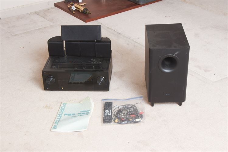 Pioneer S-22W-P Surround Sound