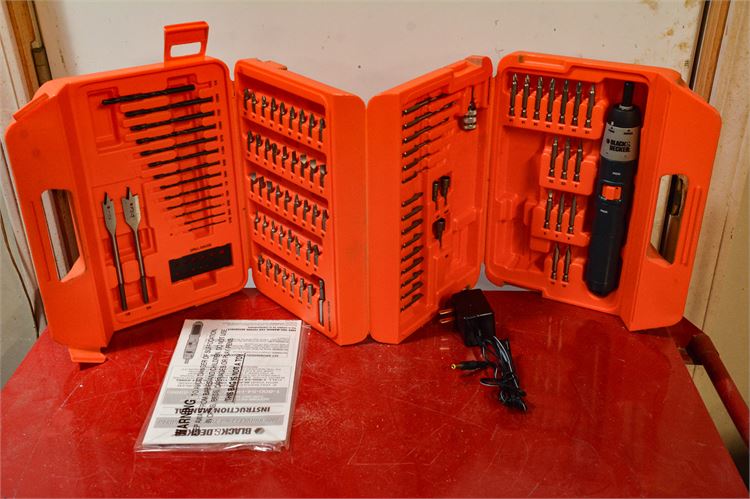 Black and Decker Power Tool Accessory Set