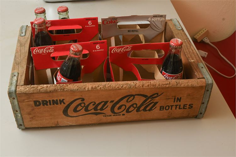 Vintage Coca-Cola Wooden Crate