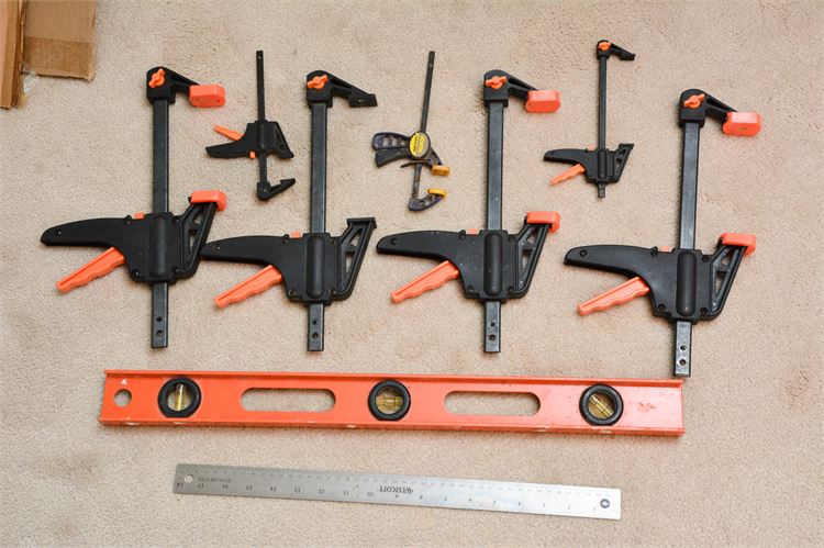 4-in-1 Bar Clamps and Ruler