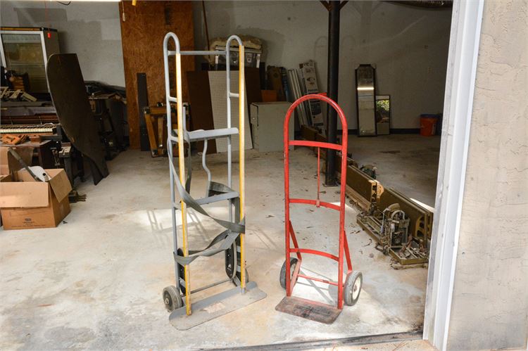 Two (2) Metal Hand Trucks