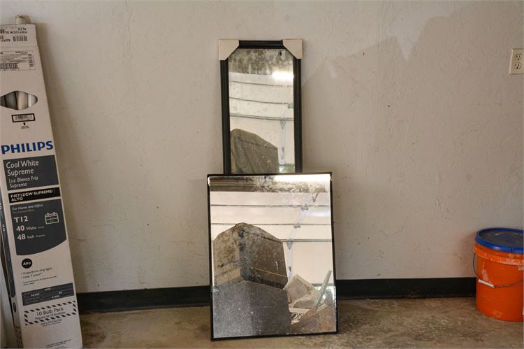 Two (2) Framed Mirrors