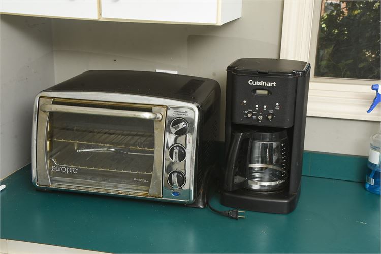 Two (2) Cuisinart Toaster and Coffee Maker