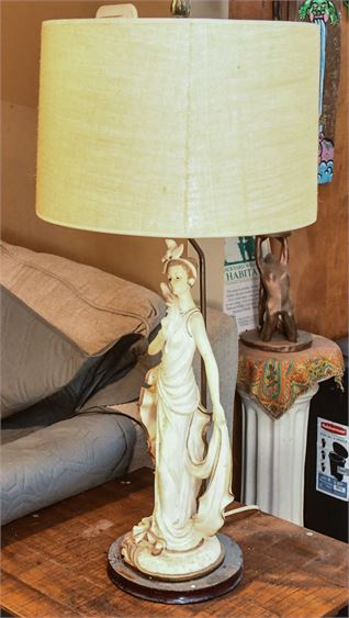 Vintage Figural Lamp