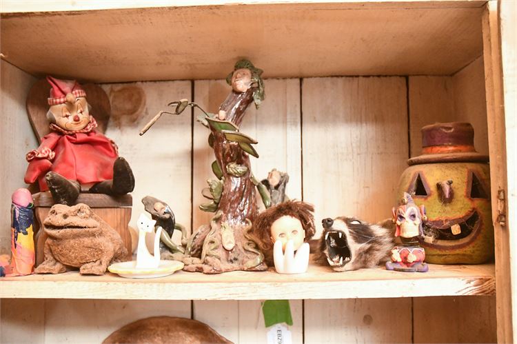 Vintage Halloween and Horror Objects