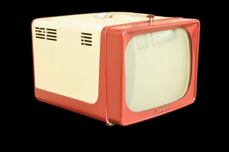 1956 General Electric 14T009 Portable TV Circa 1956