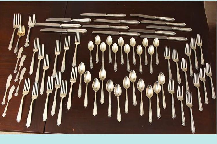 Alvin Della Robbia Sterling Silver Flatware