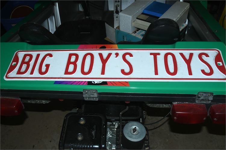 Big Boy's Toys Sign