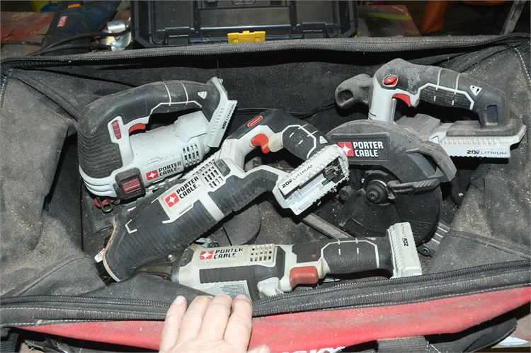 Cordless Power Tools: Jigsaw, Reciprocating Saw, and Circular Saw