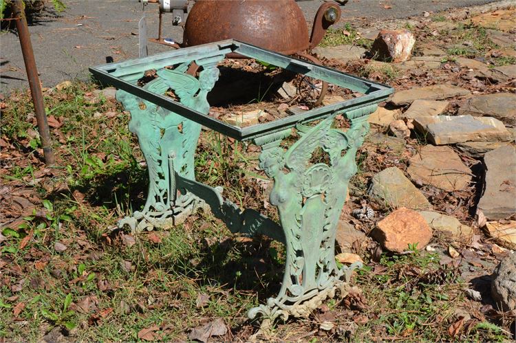 Ornate Metal Table Base