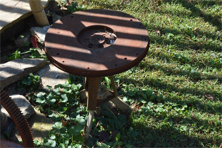 Rusty Metal Table