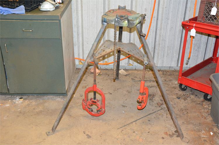 Ridgid Portable Tristand Chain Vise