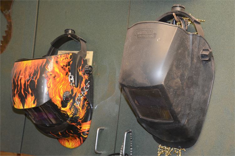 Two (2) Auto Darkening Welding Helmet