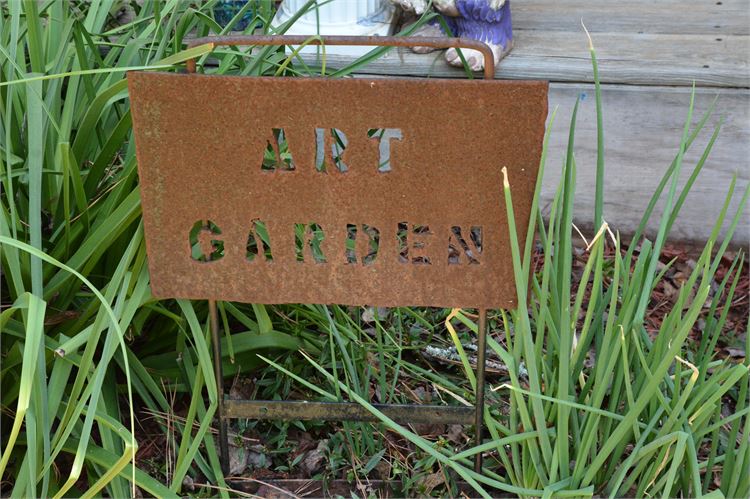 Art Garden Sign