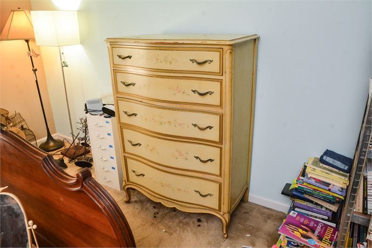 French Style Tallboy Dresser