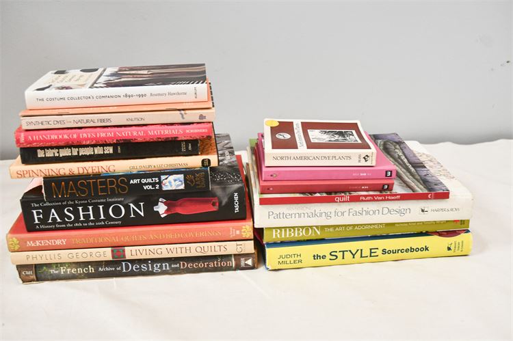 Variety of Books Fashion and Design