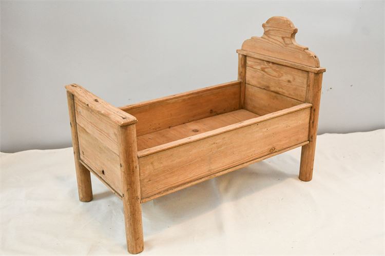 Antique Pine Cradle