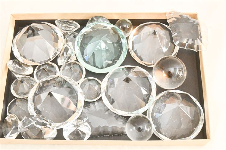 Clear Glass Round Pieces