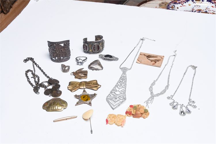 Vintage and Costume Jewelry and Objects