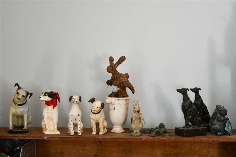 Group Lot Decorative Animal Figures