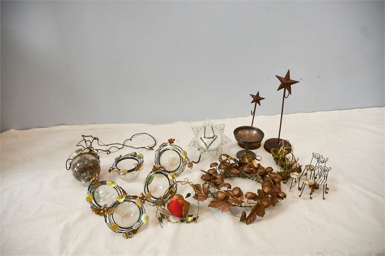 Group Lot Decorative Candle Holders