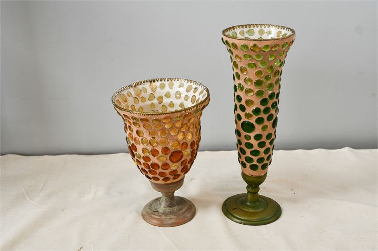 Two (2) Decorative Vases