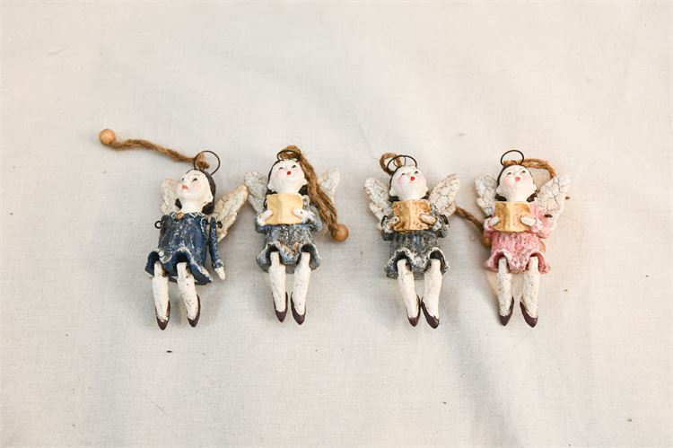 Four (4) Vintage Angel Figures