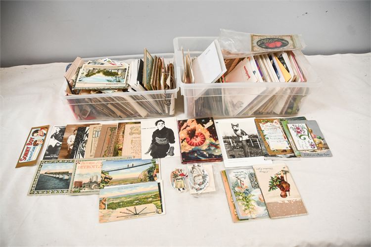 Vintage Postcards and Greeting Cards