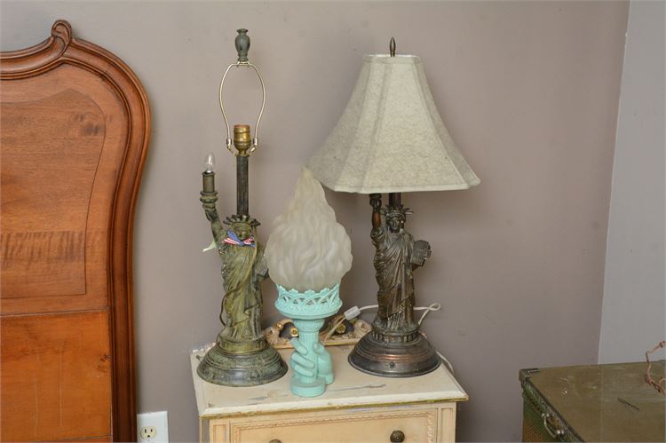 Three (3) Table Lamps