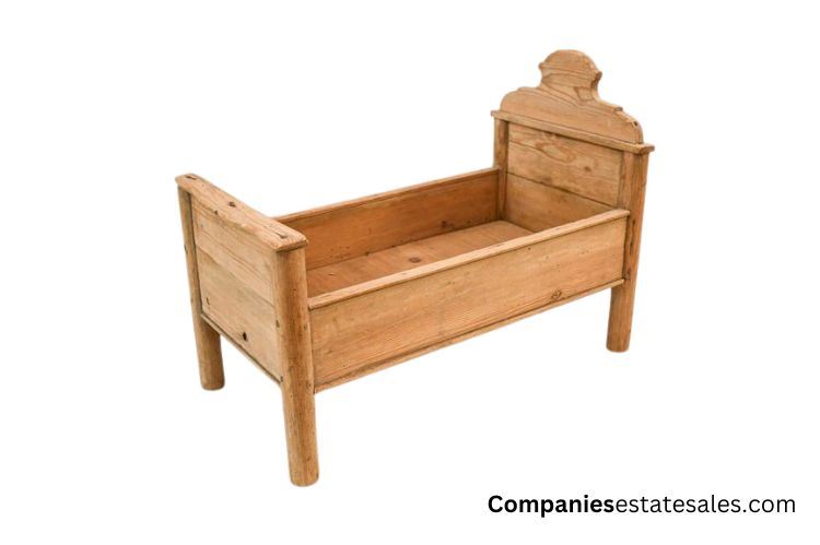 Antique Pine Cradle