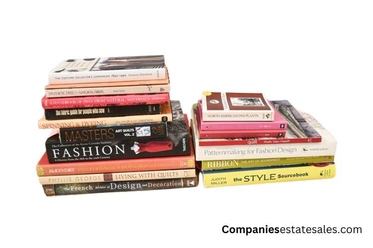 Variety of Books Fashion and Design