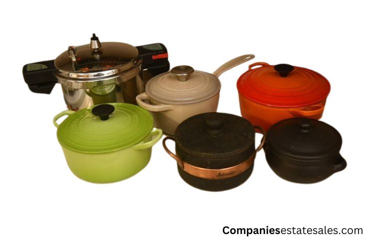 Several Cooking Pots and Pans