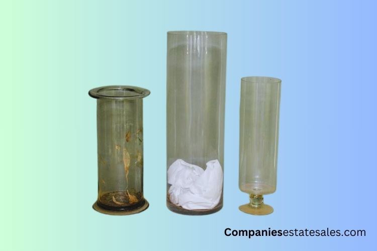 Three (3) Glass Vases