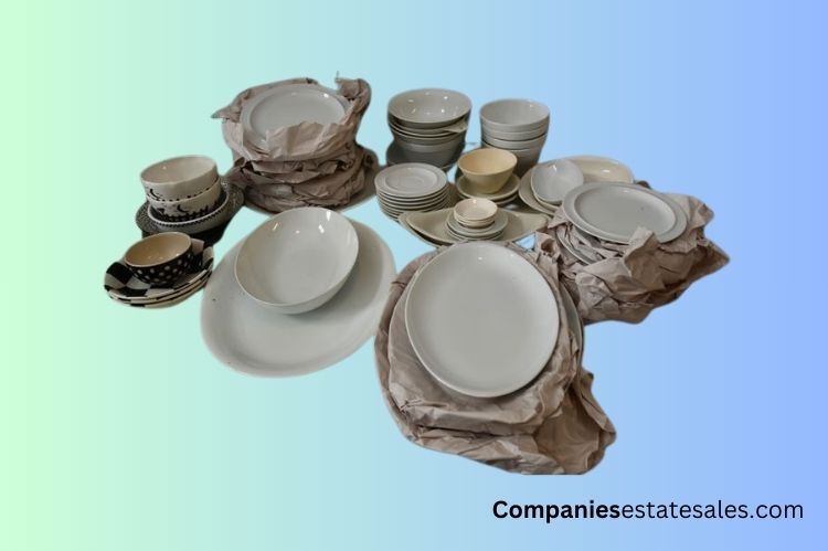 White Plates, Bowls, and Cups