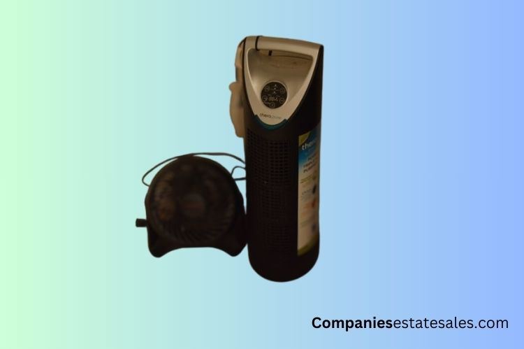 Electric Fan and Tower Air Purifier