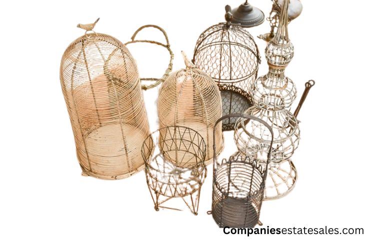 Group Lot Bird Cages & Baskets