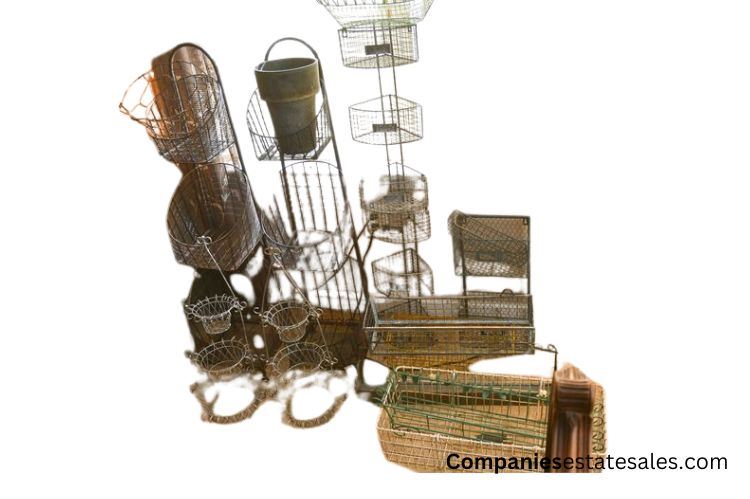 Group Lot Wire Baskets