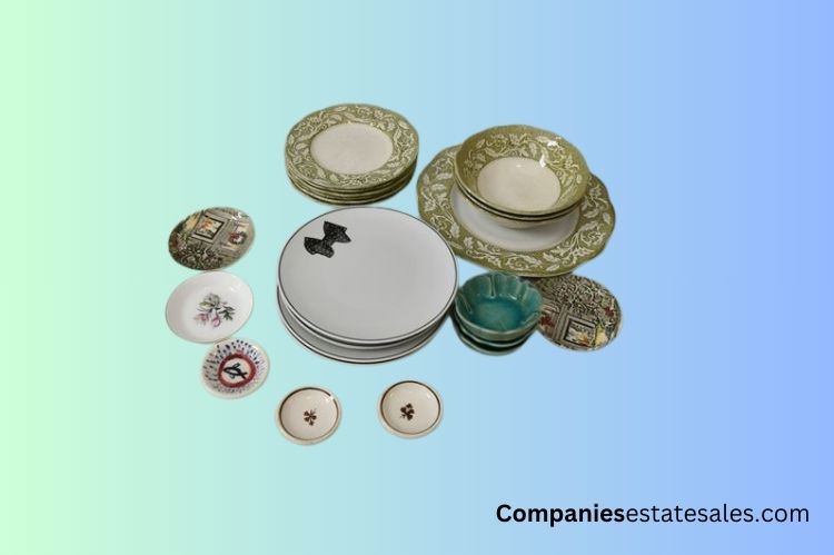 Various Plates, Bowls, and Small Dishes