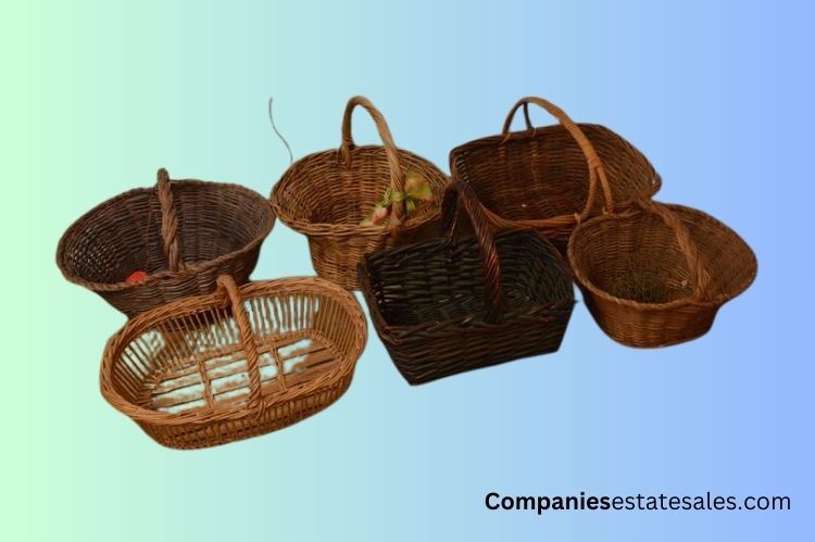 Six (6) Wicker Baskets