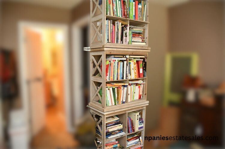 Three (3) Wooden Book Shelves