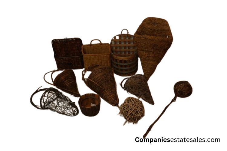 Ten (10) Wicker Baskets