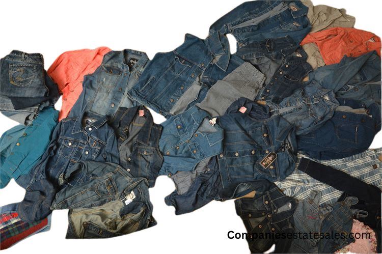 Denim Clothing: Jackets, Jeans and Shirts