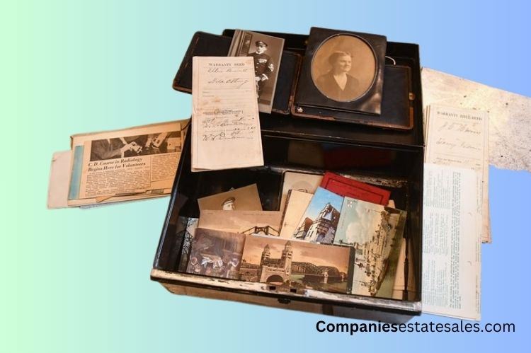 Old photos, Postcards, Papers and Documents